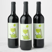 How Wine is Made Funny Design Wine Label (Bottles)