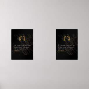 How You Bear It - Seneca Stoic Philosophy Quote Wall Art Sets