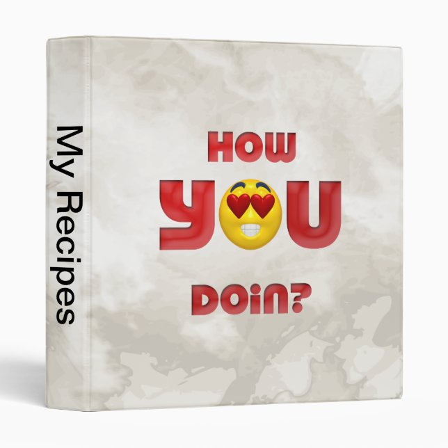 How YOU Doin? Binder (Front/Spine)