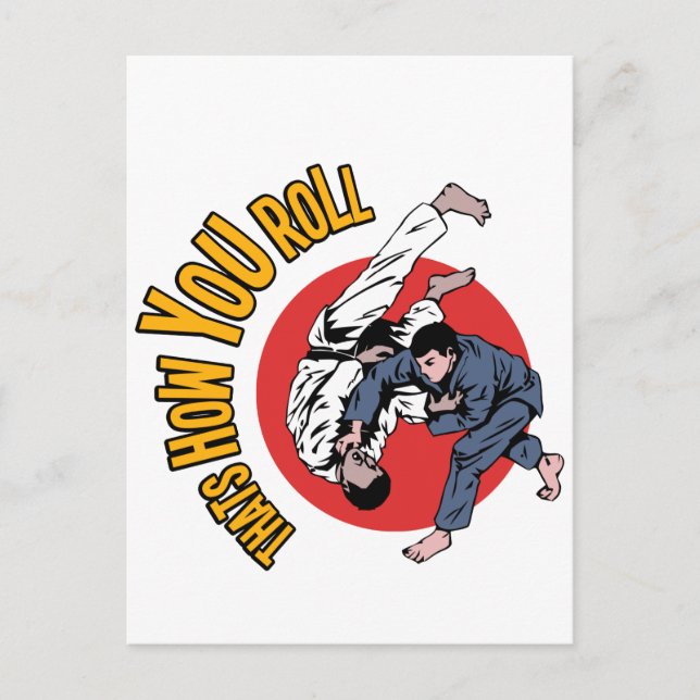 How YOU Roll Postcard (Front)
