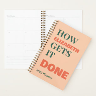 How Your Name Gets It Done 2026 Planner