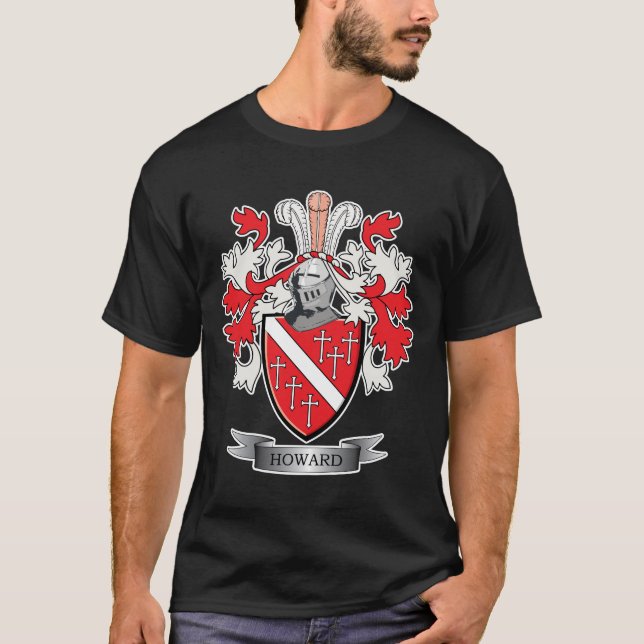 Howard Coat of Arms T-Shirt (Front)