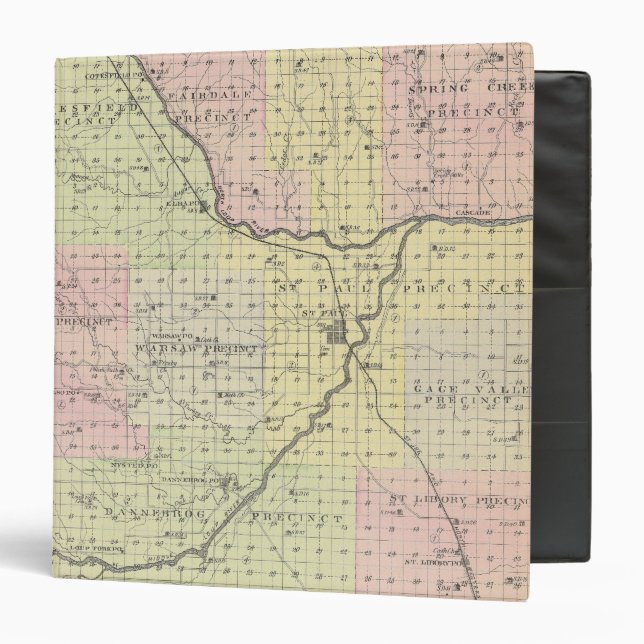 Howard County, Nebraska Binder (Front/Inside)