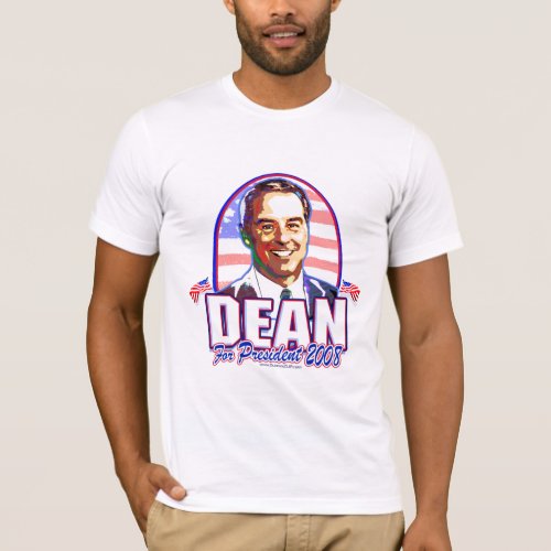 Howard Dean For President Shirt 