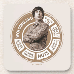 Howard Info Graphic Beverage Coaster