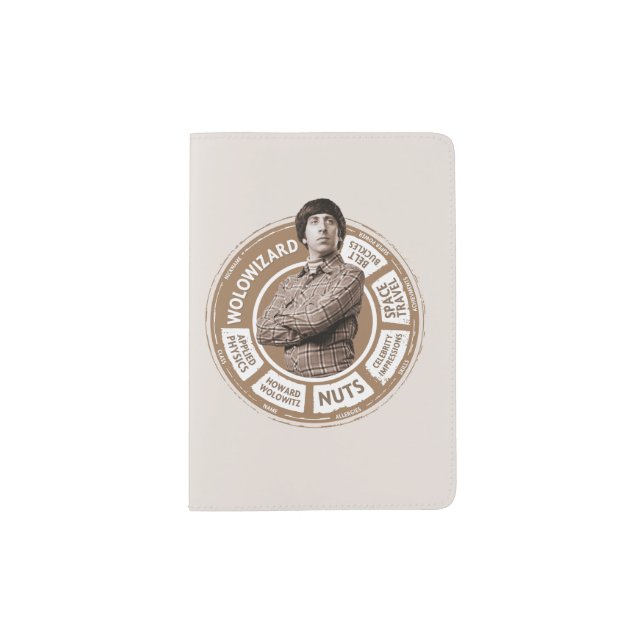 Howard Info Graphic Passport Holder (Front)