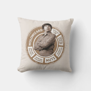 Howard Info Graphic Throw Pillow