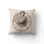 Howard Info Graphic Throw Pillow