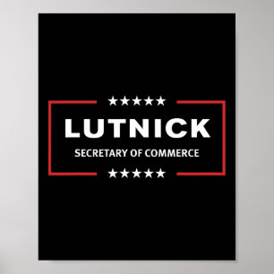 Howard Lutnick Secretary Of Commerce Trump Mega Su Poster