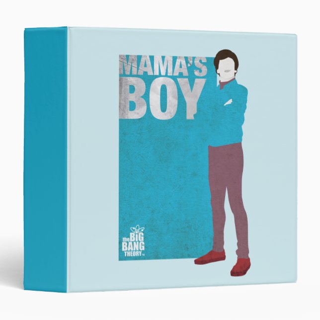 Howard | Mama's Boy 3 Ring Binder (Front/Spine)