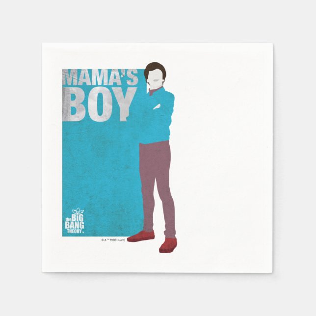 Howard | Mama's Boy Napkins (Front)