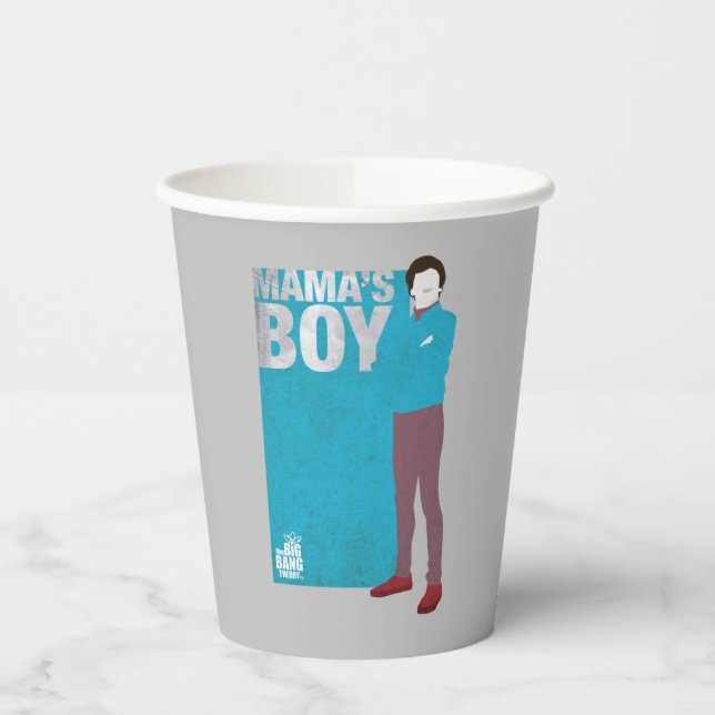 Howard | Mama's Boy Paper Cups (Left)