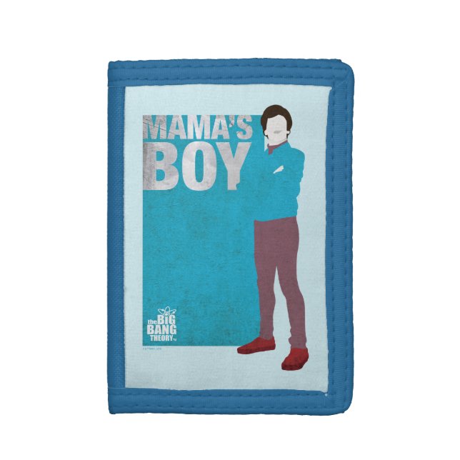 Howard | Mama's Boy Trifold Wallet (Front Vertical)
