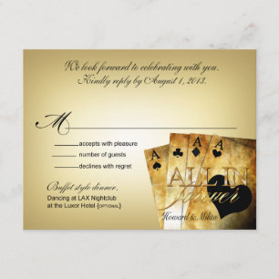 Howard & Milita Las Vegas Deluxe RSVP response