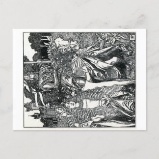 Howard Pyles "King Arthur" Postcard