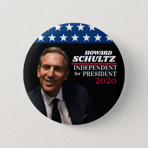 Howard Schultz 2020 Button