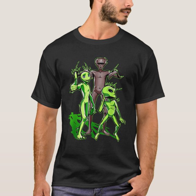 Howard the alien world champion funny gift and man T-Shirt (Front)