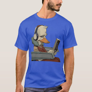 Howard the duck airplane transparent T-Shirt