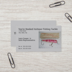 Howard's Jet Plug Vintage Lure Business Card