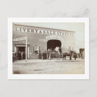 Howard's Stable, John W. Booth, Washington, DC Postcard
