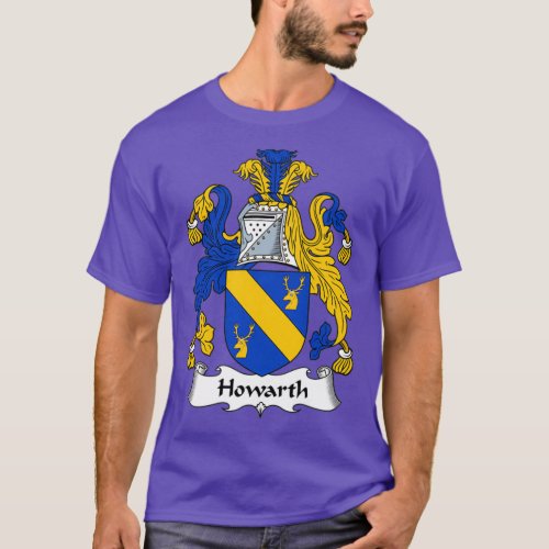 Howarth Coat of Arms Family Crest  T_Shirt