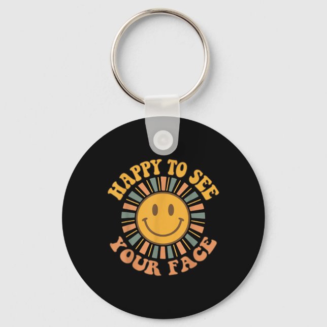 Howdy 5th Grade Teacher Western Back To School Fif Keychain (Front)