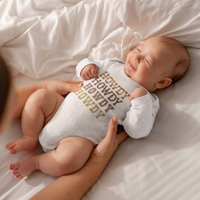 Howdy Baby Bodysuit (Creator Uploaded)