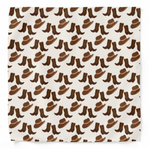 Howdy Baby! Cowboy Western Baby Shower Bandana