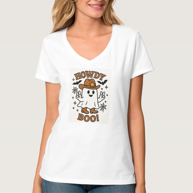 Howdy Boo T-Shirt (Front)