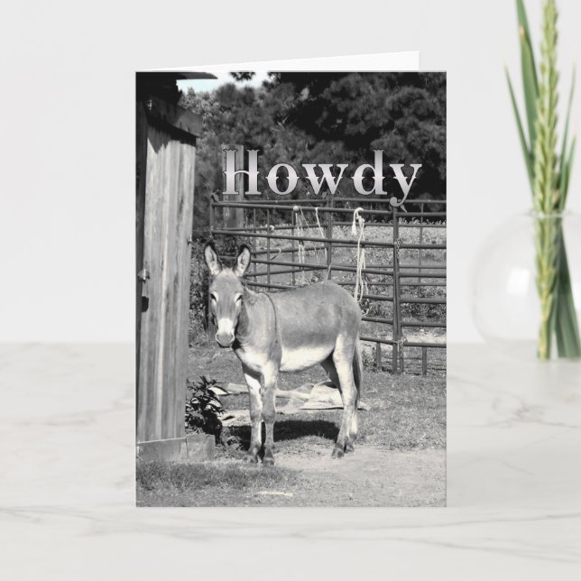 Howdy Card (Front)