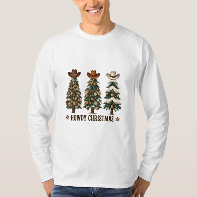  Howdy Christmas  T-Shirt (Front)