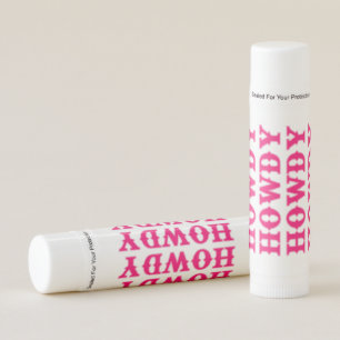Howdy Cowgirl Disco Last Rodeo Bachelorette Lip Balm
