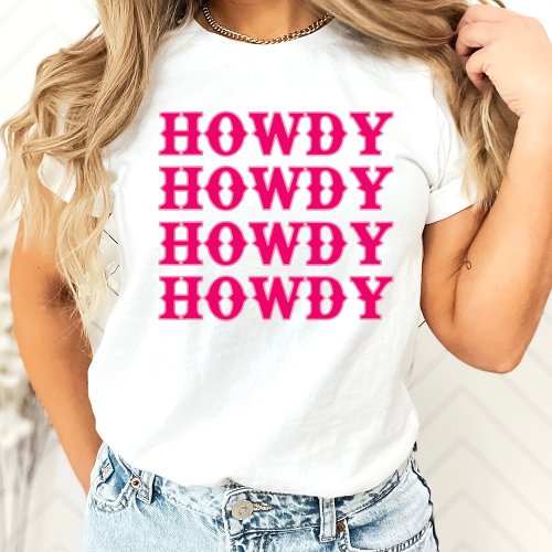 Howdy Cowgirl Disco Last Rodeo Bachelorette T_Shirt