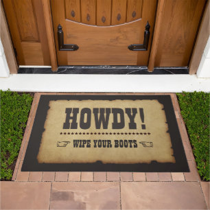 Howdy! Door Mat