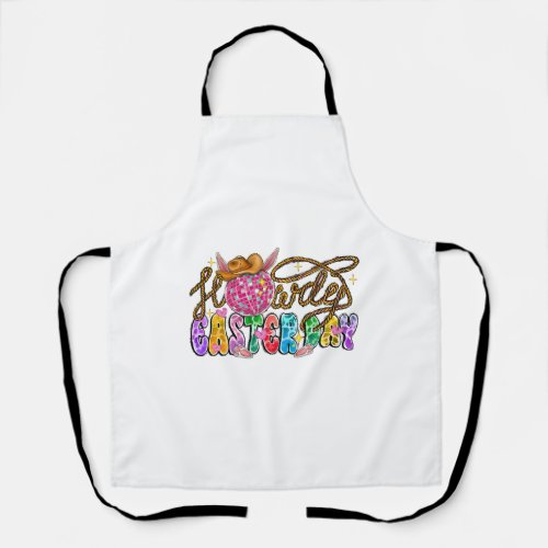 Howdy Easter Day Apron