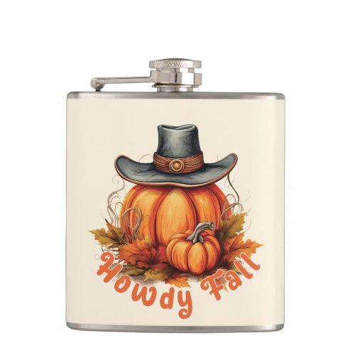 Howdy Fall Flask