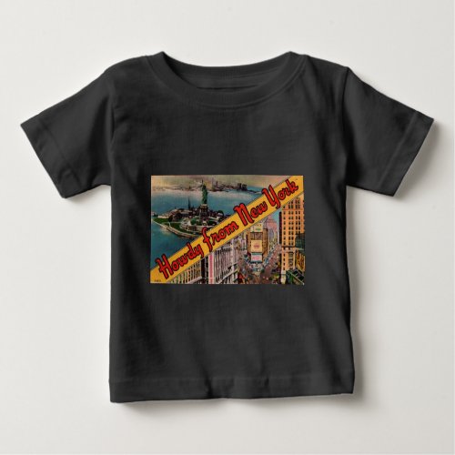 Howdy from New York Baby T_Shirt