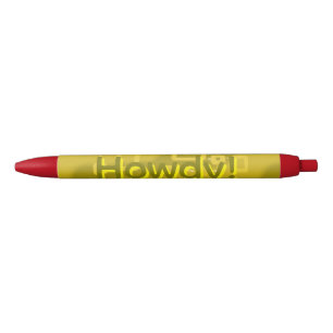Howdy Geometric  Pen