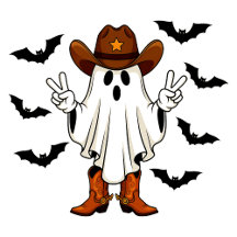 Howdy Ghost Cowboy