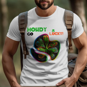 Howdy Go Lucky! - Green Glow Dance Party T-Shirt