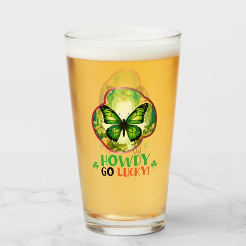 Howdy Go Lucky _ Irish Folklore Fest Glass