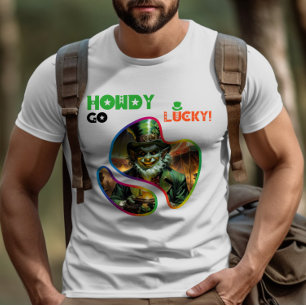 Howdy Go Lucky! - Leprechaun's Hide and Seek T-Shirt