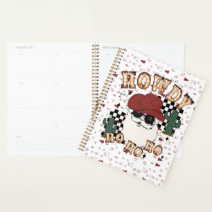 Howdy Ho Ho Santa Planner
