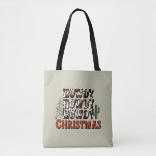 Howdy Howdy Howdy Christmas Family Xmas Party Gift Tote Bag