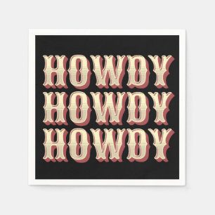 Howdy Howdy Howdy Napkins