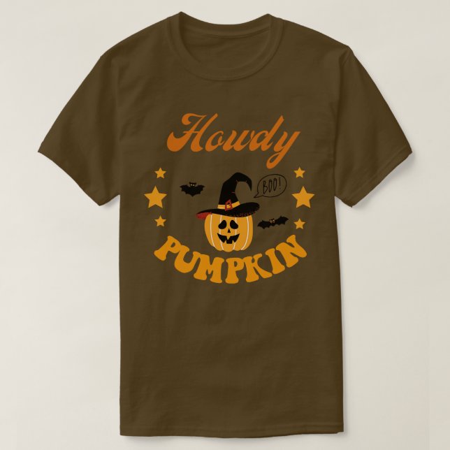 Howdy Pumpkin 11 T-Shirt (Design Front)