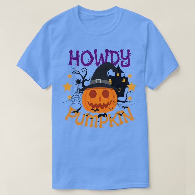 Howdy Pumpkin 7 T-Shirt (Design Front)