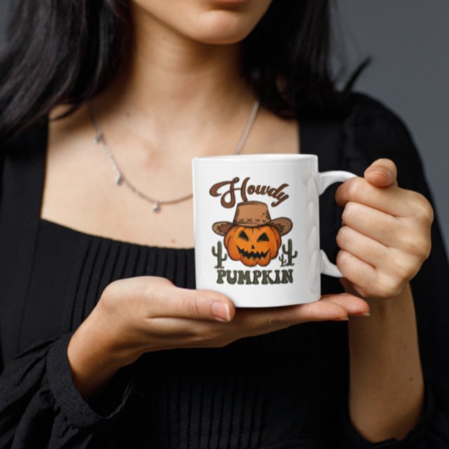 Howdy Pumpkin Coffee Mug (Creator Uploaded)