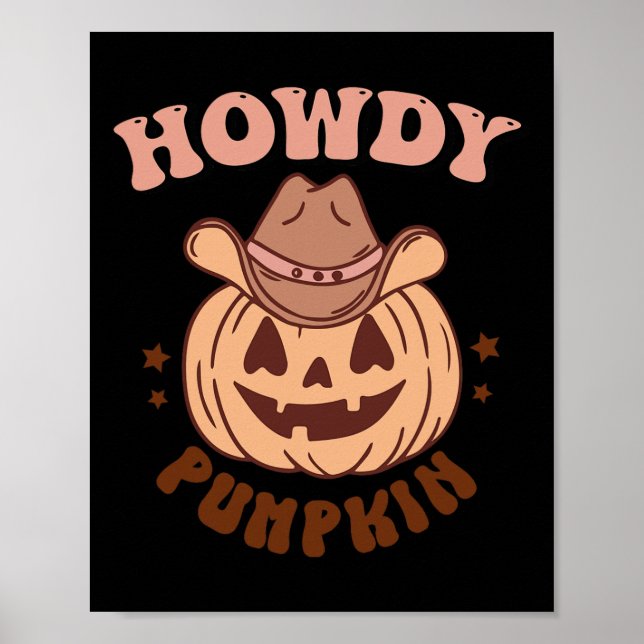 Howdy Pumpkin  Poster (Front)