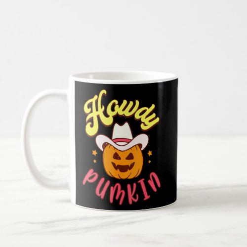Howdy Pumpkin Rodeo Western Country Fall Southern  Coffee Mug